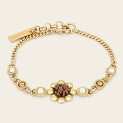 Pulsera en piel genuina de pitón para dama