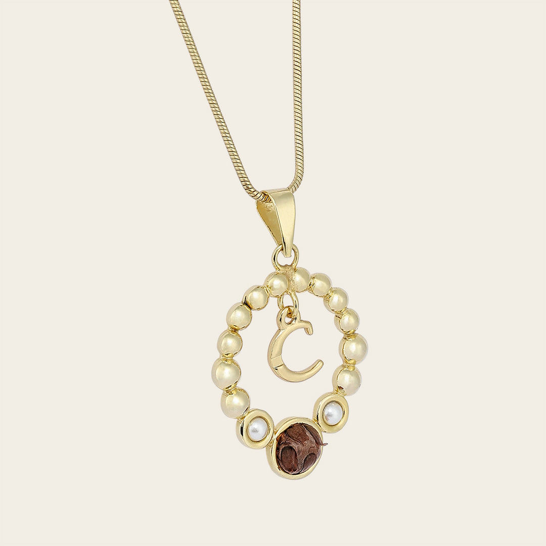 Collar en piel genuina de pitón para dama