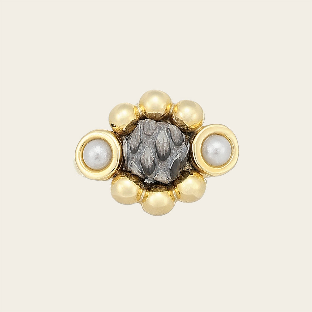 Anillo en piel genuina de pitón para dama