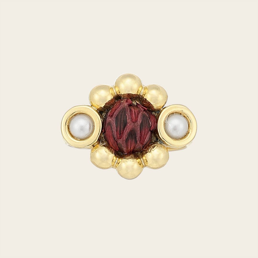Anillo en piel genuina de pitón para dama