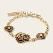 Pulsera en piel genuina de pitón para dama