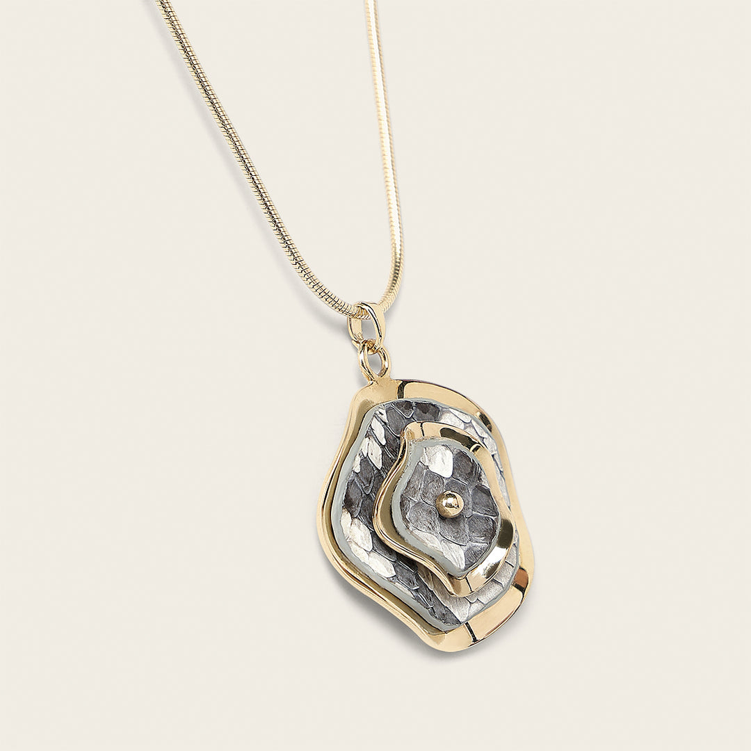 Collar en piel genuina de pitón para dama