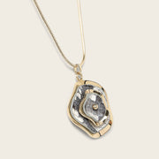 Collar en piel genuina de pitón para dama