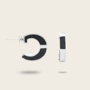 Arracadas en piel genuina de mantarraya para dama. Joyería 