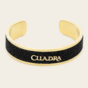 Brazalete en piel genuina de mantarraya para dama