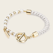 Pulsera en piel genuina para dama Joyería 