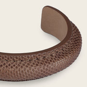 Pulsera en piel genuina de carunga para dama Joyería 