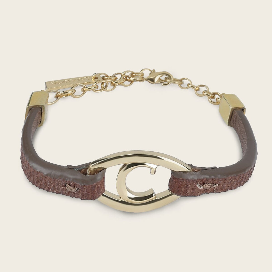 Pulsera en piel genuina para dama Joyería 