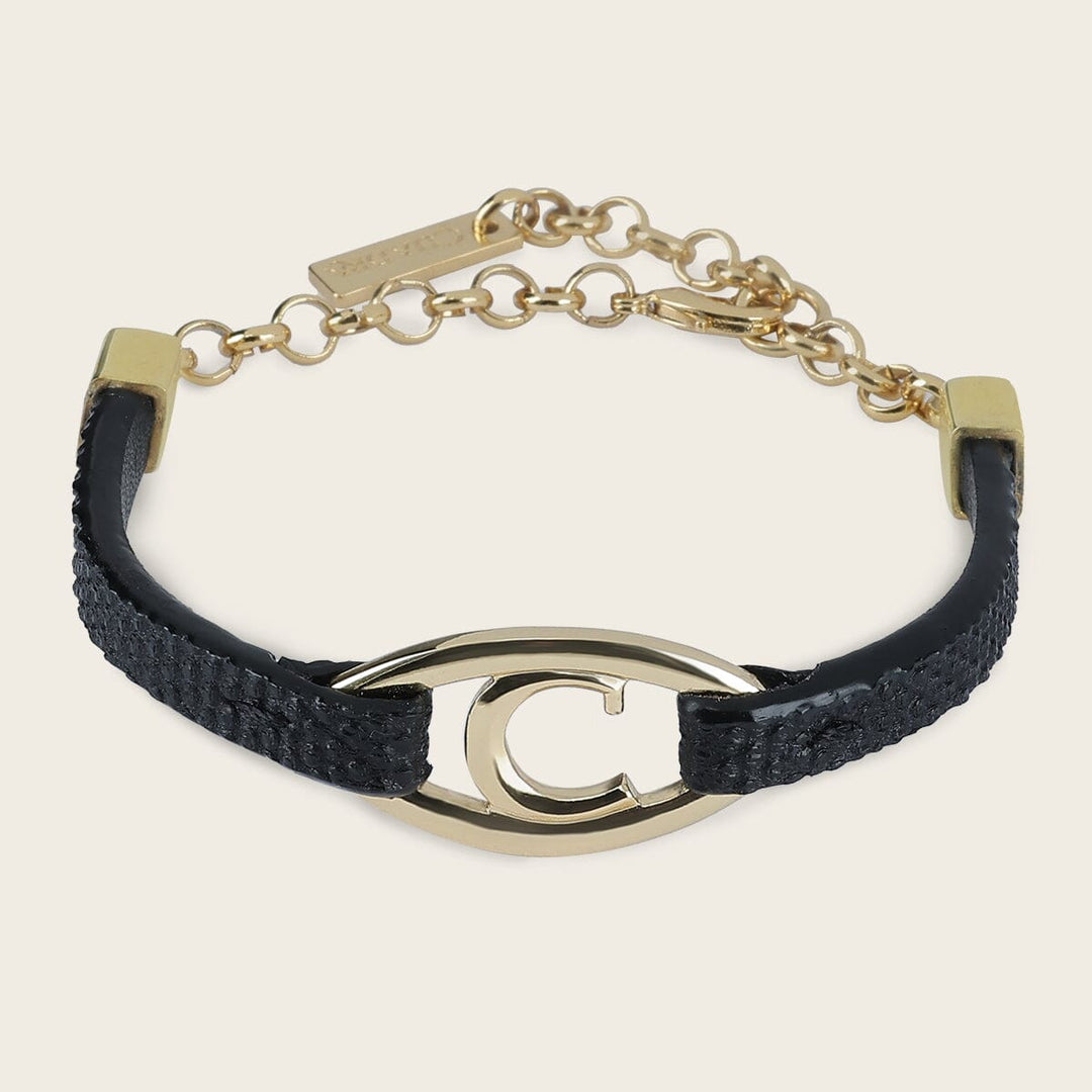 Pulsera en piel genuina para dama Joyería 