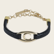 Pulsera en piel genuina para dama Joyería 