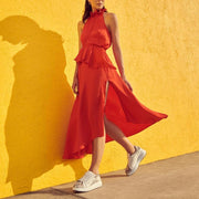 Tenis en piel genuina de pitón para dama Tenis 