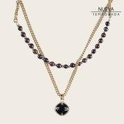 Collar con cristal auténtico swarovski para dama Joyería 