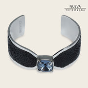 Pulsera para dama en piel genuina de mantarraya Joyería 