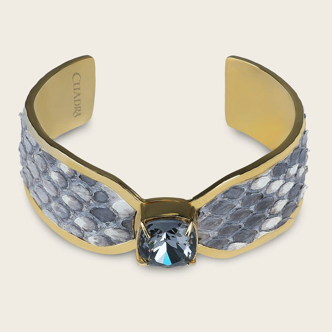 Pulsera para dama en piel genuina de pitón Joyería 