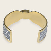 Pulsera para dama en piel genuina de pitón Joyería 