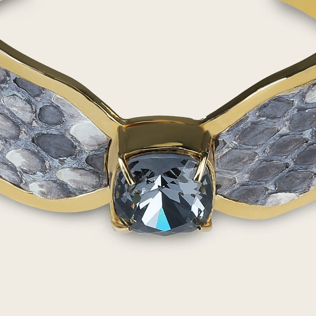 Pulsera para dama en piel genuina de pitón Joyería 