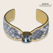 Pulsera para dama en piel genuina de pitón Joyería 