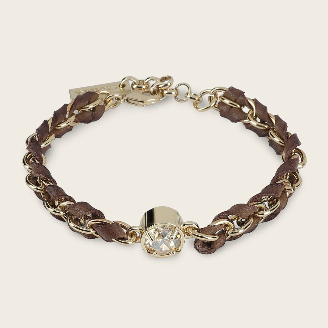 Pulsera en piel genuina para dama Joyería 