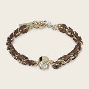 Pulsera en piel genuina para dama Joyería 