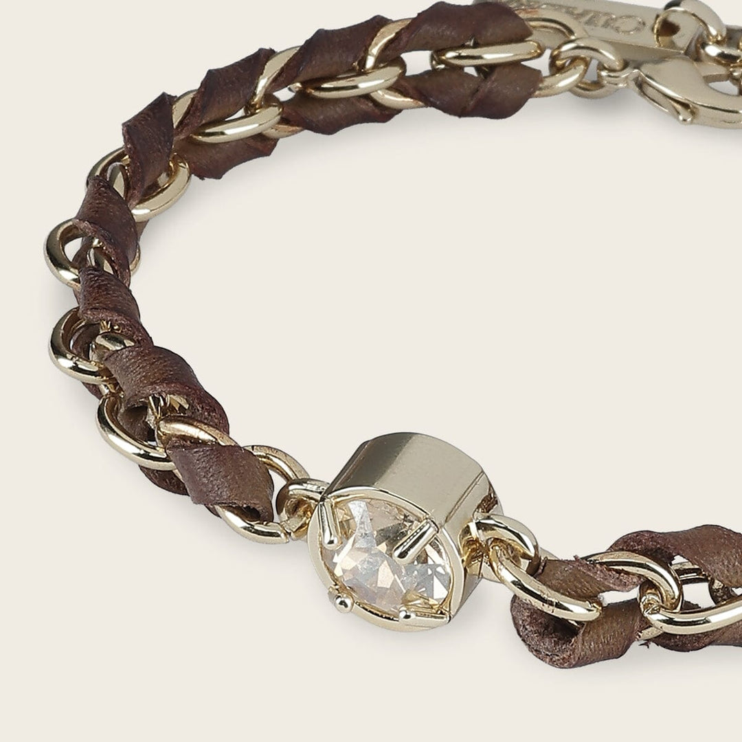 Pulsera en piel genuina para dama Joyería 