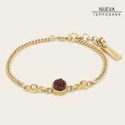 Pulsera en piel genuina de mantarraya para dama