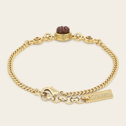 Pulsera en piel genuina de mantarraya para dama