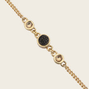 Pulsera en piel genuina de mantarraya para dama Joyería 