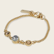 Pulsera en piel genuina de pitón para dama Joyería 