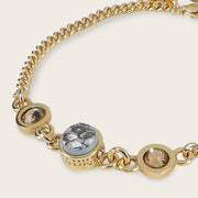 Pulsera en piel genuina de pitón para dama Joyería 