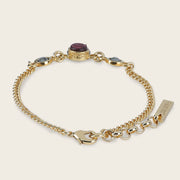 Pulsera en piel genuina de pitón para dama Joyería 