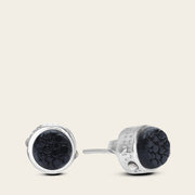 Aretes en piel genuina de mantarraya para dama Joyería 