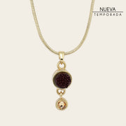 Collar en piel genuina de mantarraya para dama