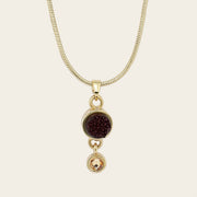 Collar en piel genuina de mantarraya para dama