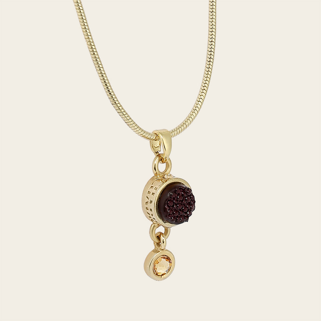 Collar en piel genuina de mantarraya para dama
