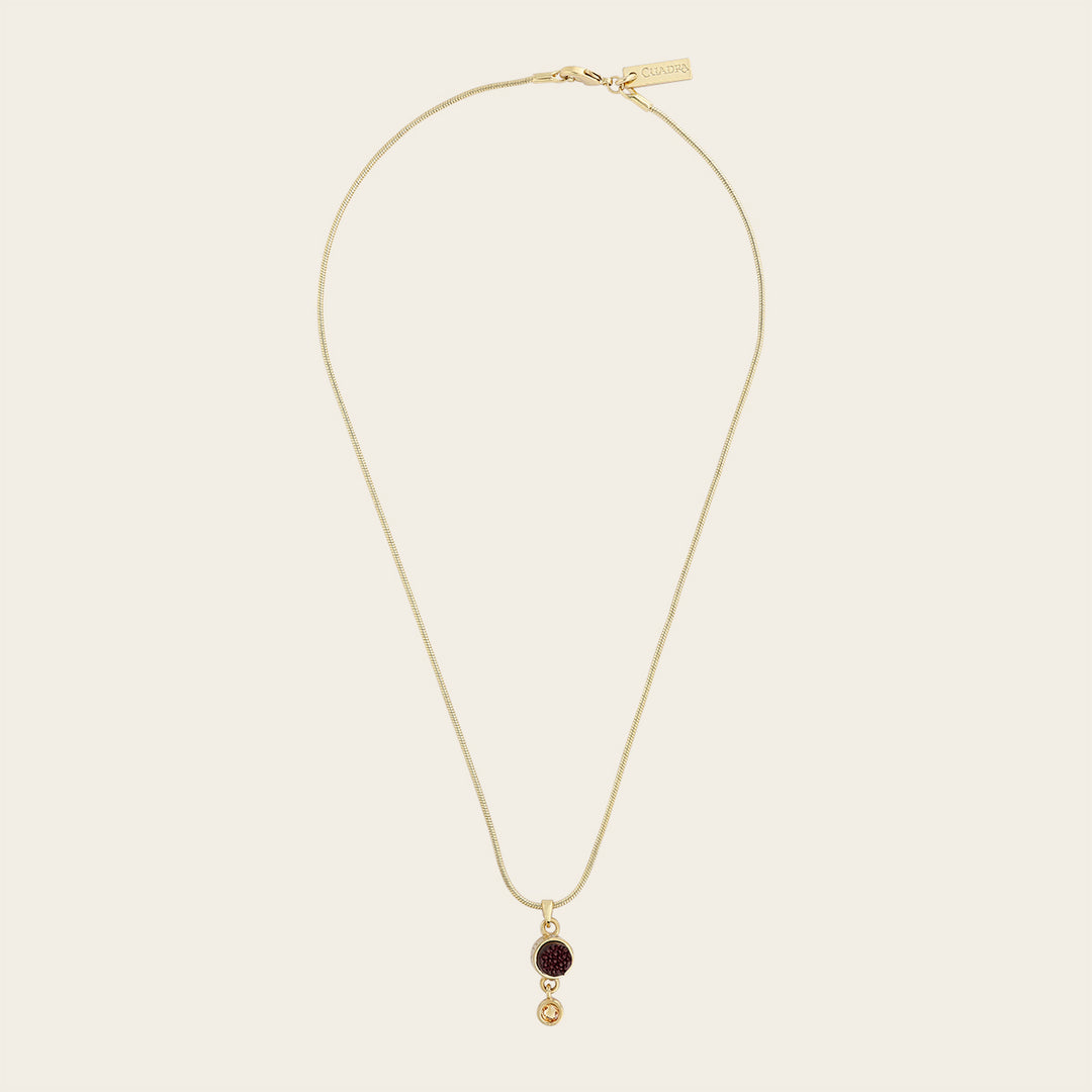 Collar en piel genuina de mantarraya para dama