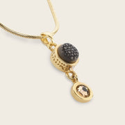 Collar en piel genuina de mantarraya para dama Joyería 