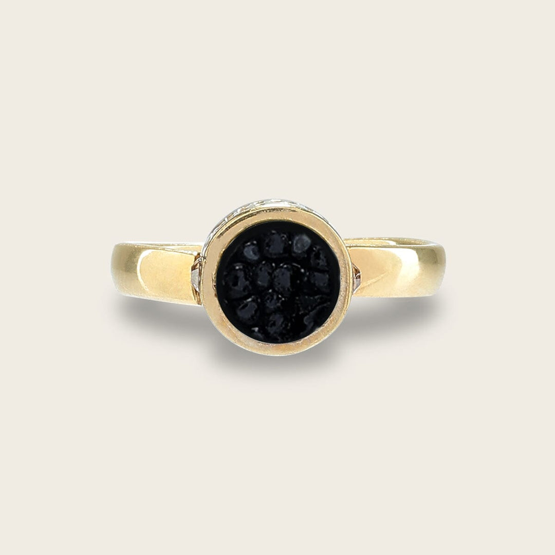 Anillo ajustable en piel genuina de mantarraya para dama Joyería 