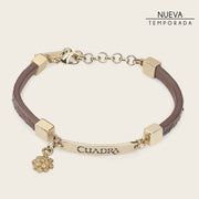 Pulsera en piel genuina de pitón para dama Joyería 