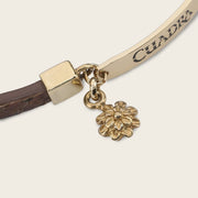 Pulsera en piel genuina de pitón para dama Joyería 