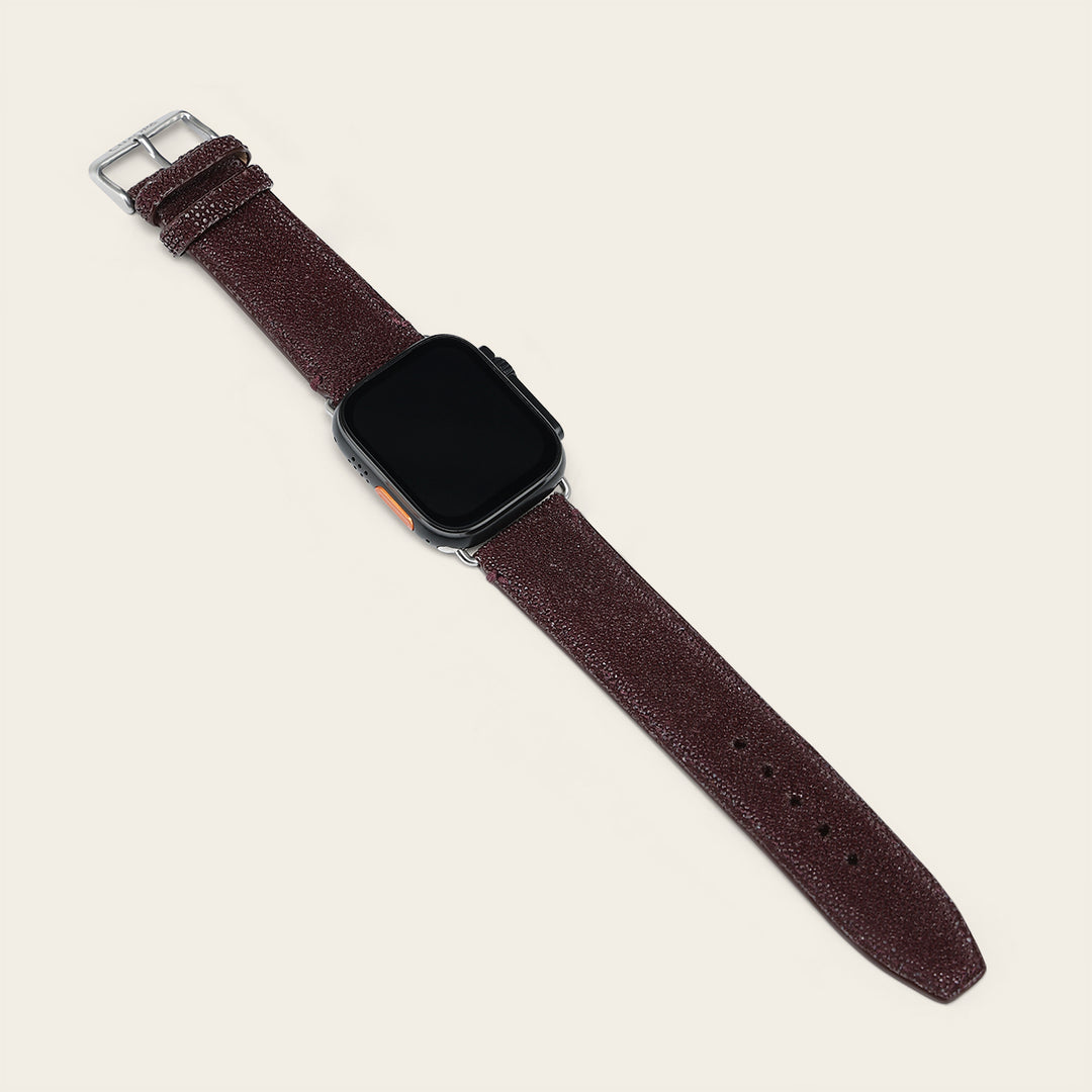 Extensible para reloj en piel genuina de mantarraya