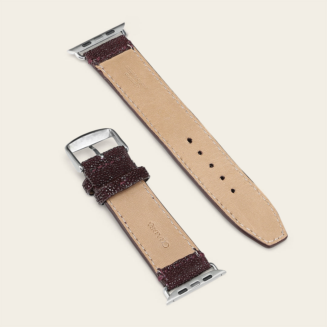 Extensible para reloj en piel genuina de mantarraya