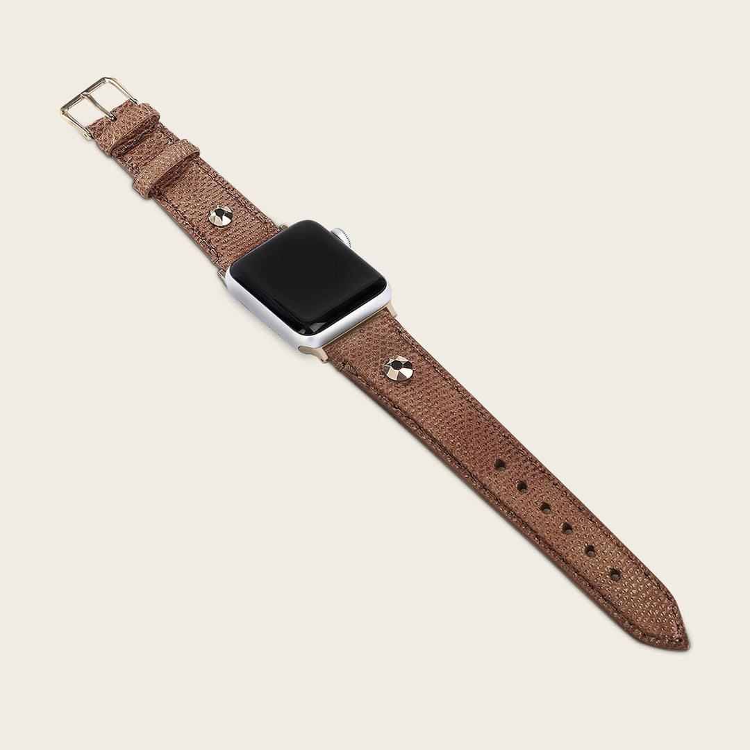 Extensible de reloj en piel genuina de carunga para dama Extensibles de reloj 