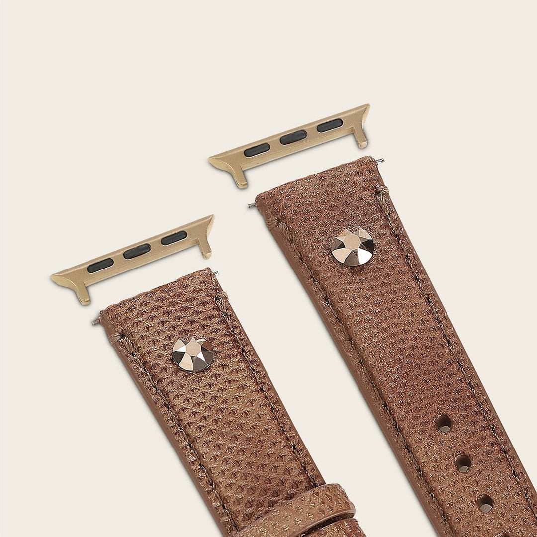 Extensible de reloj en piel genuina de carunga para dama Extensibles de reloj 