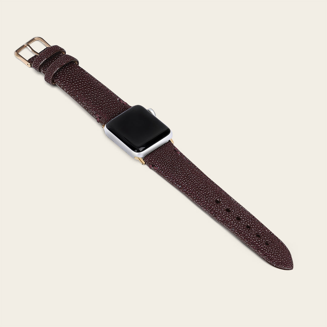 Extensible para reloj en piel genuina de mantarraya