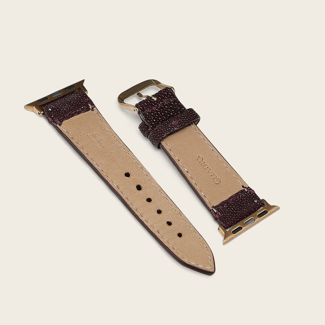 Extensible para reloj en piel genuina de mantarraya