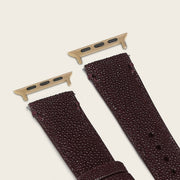 Extensible para reloj en piel genuina de mantarraya