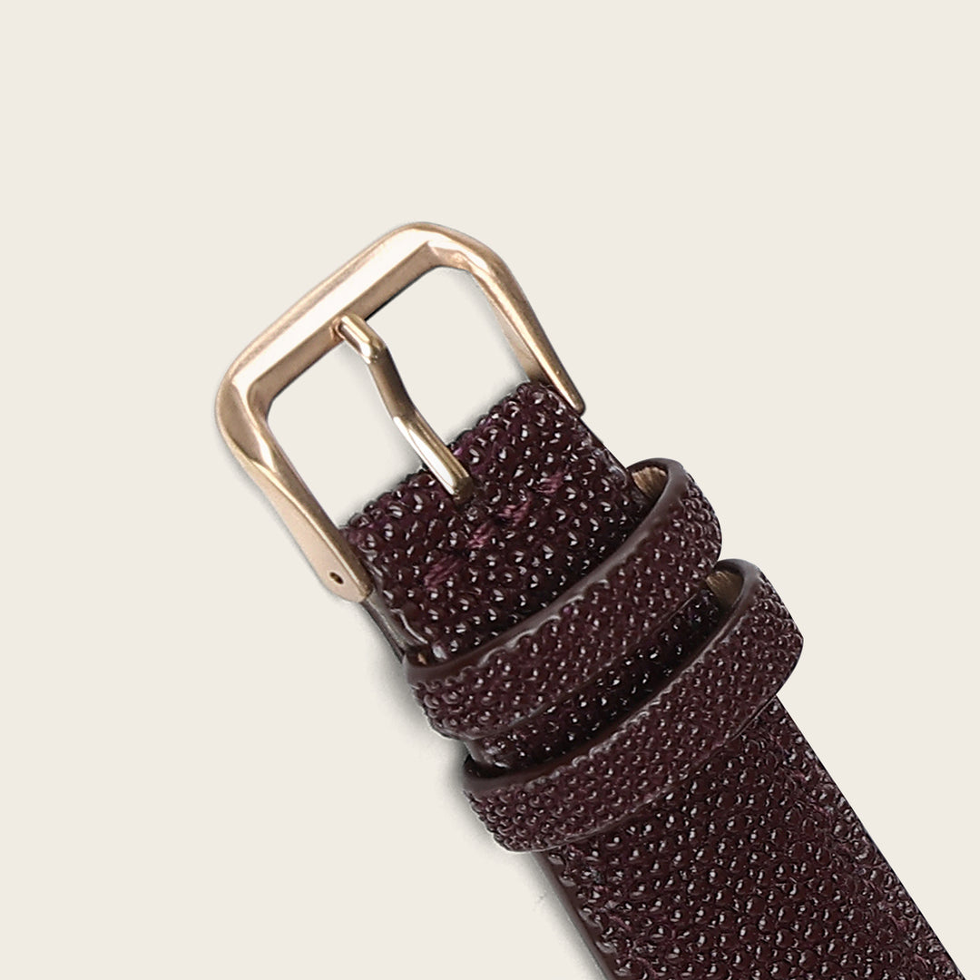 Extensible para reloj en piel genuina de mantarraya