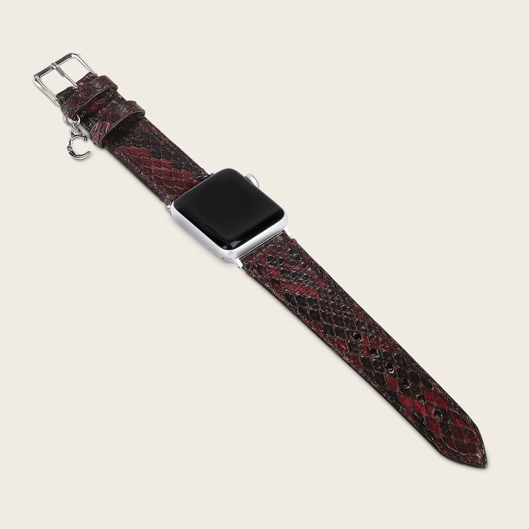 Extensible de reloj en piel genuina de pitón para dama Extensibles de reloj 