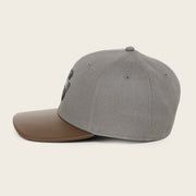 Gorra Cuadra en piel genuina