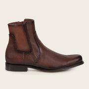 Botín de vestir en piel genuina de venado para caballero Botas y Botines 